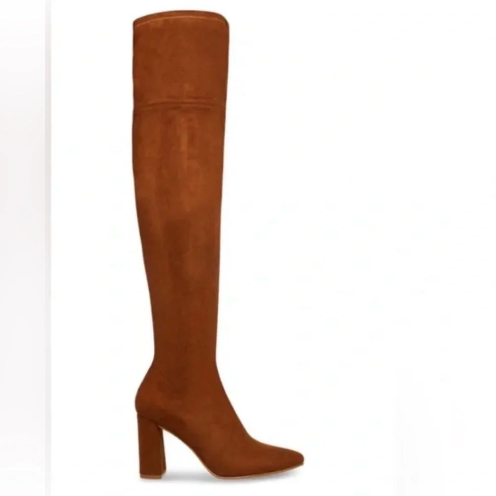 Brown Over-the-Knee Women's Boots